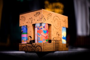 Left Handed Giant Brewing Co. Premium 4-Pack Presentation Box Produced by BoxWay Packaging Group